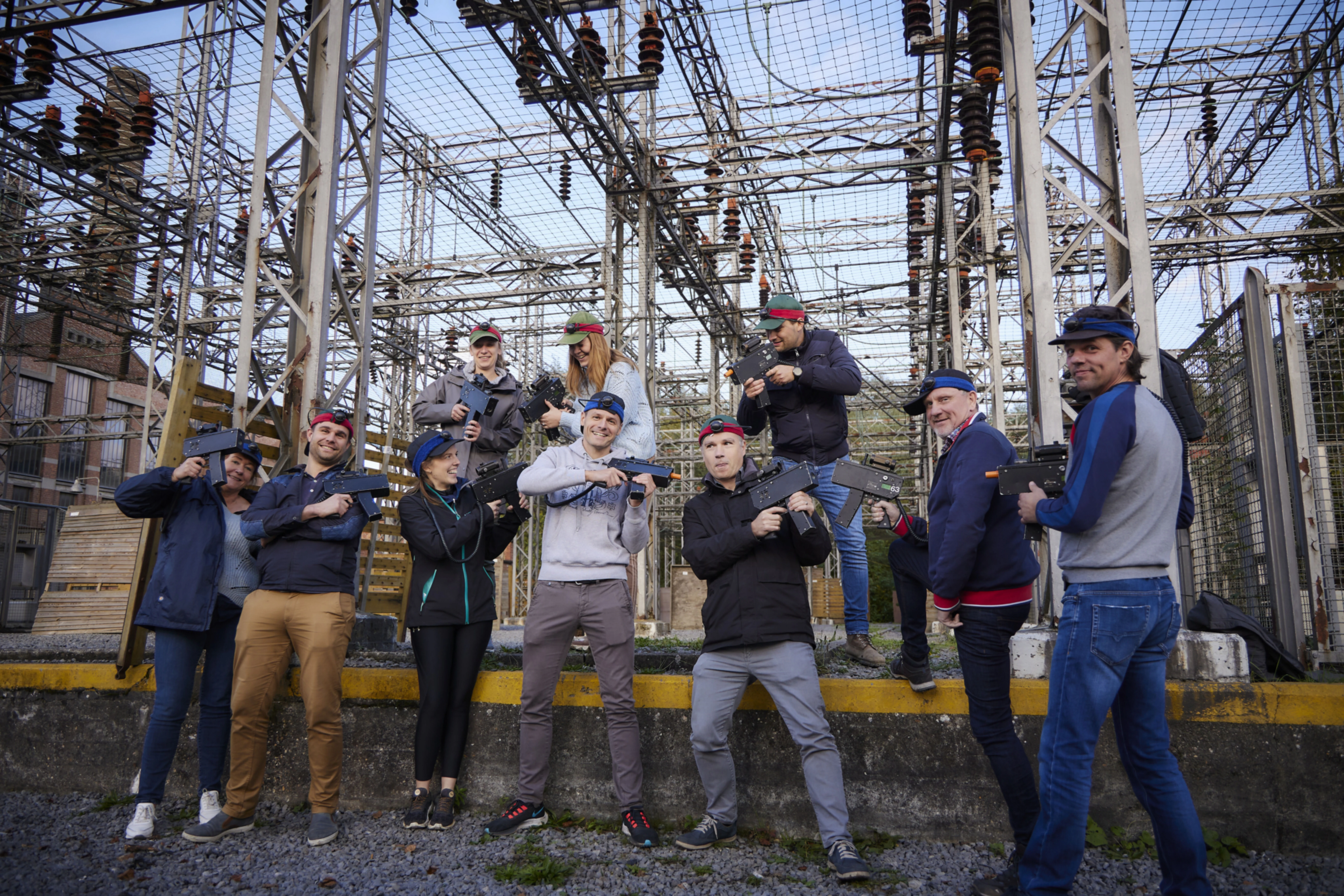 Hyboma-werf-bouwteam